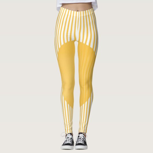 Moderne Designkunst Leggings (Vorderseite)