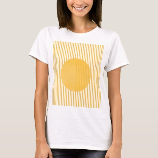 Moderne Designkunst T-Shirt (Vorderseite)