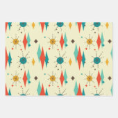 Moderne Designmuster des Mittelalters Geschenkpapier Set (Vorderseite 2)