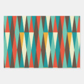 Moderne Designmuster des Mittelalters Geschenkpapier Set (Vorderseite)