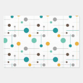 Moderne Designmuster des Mittelalters Geschenkpapier Set (Vorderseite 3)