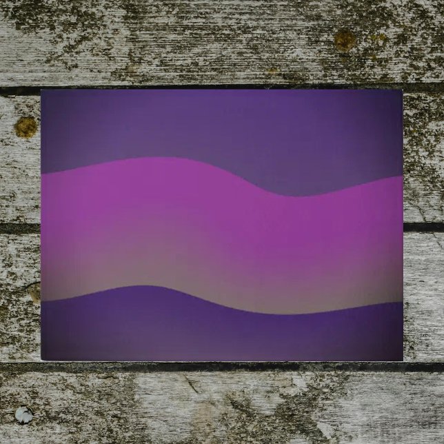 Moderne Designschattierungen Lila schlichten Elega Fußmatte ( Original art design -"shades of purple" front door mat. Simple, elegant, rustic outdoor doormat.)