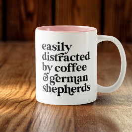 Moderne Deutsche Hirte Custom Zweifarbige Tasse