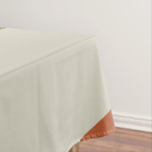 Moderne Diagonale Streifen Grün Orange Tischdecke (Beispiel)