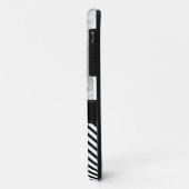 Moderne diagonale Streifen-kundenspezifischer Foto Case-Mate iPhone Hülle (Hinten/Links)