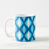 Moderne Diamanten aus dem Mittelalter, Denim-Blues Kaffeetasse (Links)