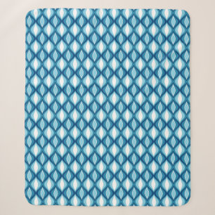 Moderne Diamanten aus dem Mittelalter, Denim-Blues Sherpadecke
