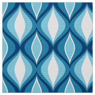 Moderne Diamanten aus dem Mittelalter, Denim-Blues Stoff