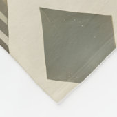 Moderne Diamanten aus dem Mittelalter Fleecedecke (Ecke)