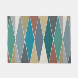 Moderne Diamanten aus dem Mittelalter (groß) Fußmatte