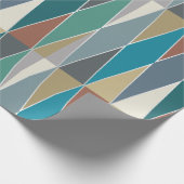 Moderne Diamanten aus dem Mittelalter (groß) Geschenkpapier (Ecke)