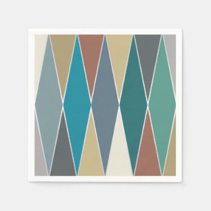 Moderne Diamanten aus dem Mittelalter Serviette