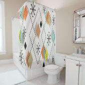 Moderne Diamanten des Mittelalters Duschvorhang (Beispiel)