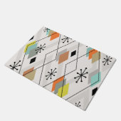 Moderne Diamanten des Mittelalters Fußmatte (Schrägansicht)