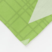 Moderne Diamanten im Mittelalter Fleecedecke (Ecke)