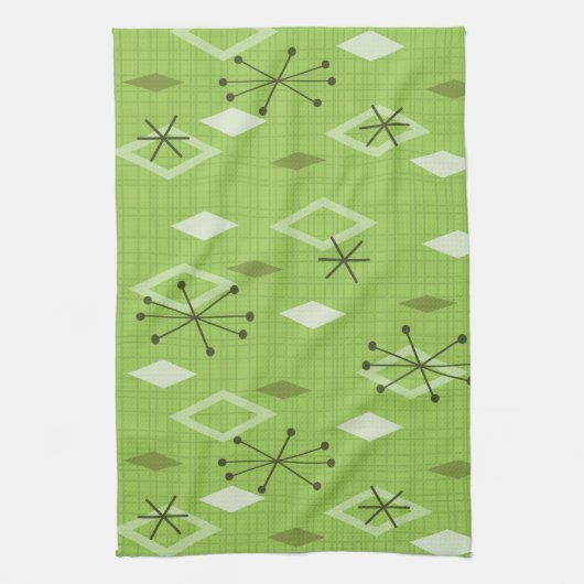 Moderne Diamanten im Mittelalter Geschirrtuch (Vertikal)