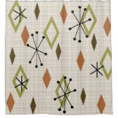 Moderne Diamanten - Naturerdnoten des Mittelalters Duschvorhang (Vorderseite)