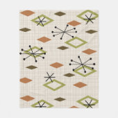 Moderne Diamanten - Naturerdnoten des Mittelalters Fleecedecke (Vorderseite)