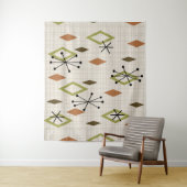 Moderne Diamanten - Naturerdnoten des Mittelalters Wandteppich (Beispiel)