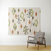 Moderne Diamanten - Naturerdnoten des Mittelalters Wandteppich (Beispiel (Horizontal))