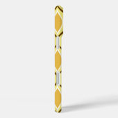 Moderne Diamanten, Senf Gold Case-Mate iPhone Hülle (Rückseite / Rechts)