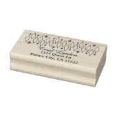 Moderne Diamanten-Sternexplosionen des Mittelalter Gummistempel (Stempel)