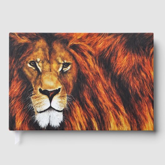 Moderne digitale Kunst im 3D-Stil Gästebuch (Vorderseite)