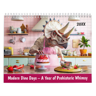 Moderne Dino-Tage – Ein Jahr voller prähistorische Kalender