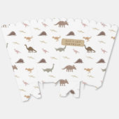 Moderne Dinosaur Popcorn Box Geschenkschachtel (Ungeklappt)