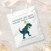 Moderne Dinosaurier Birthdays sind Sweet Fevor Bag Geschenktütchen (Ausgeschnitten)