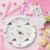 Moderne Dinosaurier-Party-Teller Pappteller (Party)