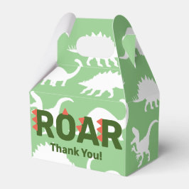 Moderne Dinosaurier ROAR Babydusche Geschenkschachtel