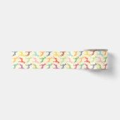 moderne Dogge Muster Satinband (Vorderseite)