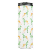 Moderne Dogge Muster Thermosbecher (Rückseite)