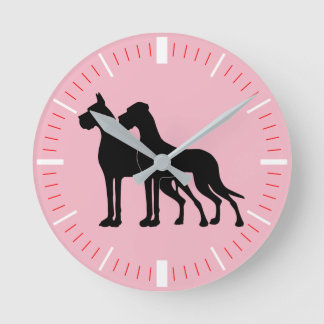 Moderne Doggen Uhr
