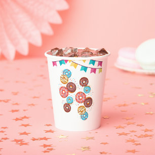 Moderne Donut-Baby-Sprinkles-Baby-Party Pappbecher