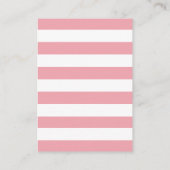 Moderne Donut Girls Babydusche Sprinkle Hinweiskarte (Rückseite)