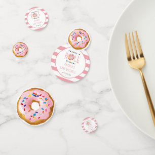 Moderne Donut Girls Babydusche Sprinkle Konfetti