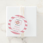 Moderne Donut Girls Babydusche Sprinkle Vielen Dan Geschenkanhänger (Beispiel)