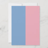 Moderne Donut Sprinkles Gender Neutral Baby Dusche Einladung (Rückseite)