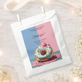 Moderne Donut Sprinkles Gender Neutral Baby Dusche Geschenktütchen