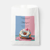 Moderne Donut Sprinkles Gender Neutral Baby Dusche Geschenktütchen (Vorderseite)