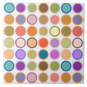 Moderne Dots aus der Mitte des Jahrhunderts, mehrf Fliese (Vorderseite)