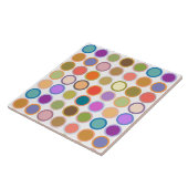 Moderne Dots aus der Mitte des Jahrhunderts, mehrf Fliese (Seite)