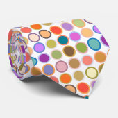 Moderne Dots aus der Mitte des Jahrhunderts, mehrf Krawatte (Gerollt)