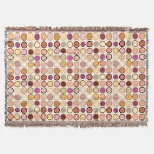 Moderne Dots - beige & neutral Decke