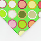 Moderne Dots - Limon mit Multi-Century Fleecedecke (Ecke)