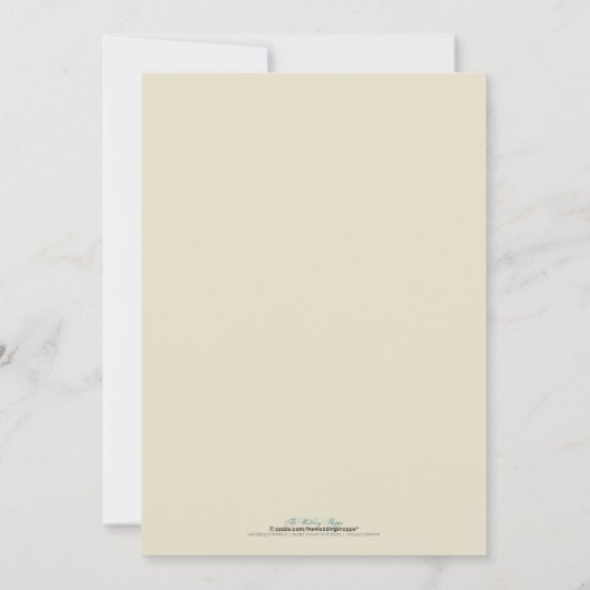 Moderne Dots & Straw Wedding Einladung (orange) (Rückseite)