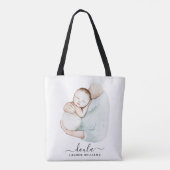 Moderne Doula Midfrau Birth Labor Schwangerschaft Tasche (Rückseite)