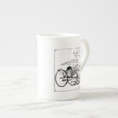 Moderne Drachen Porzellantasse (Vorderseite Rechts)